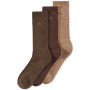 Men's 3-Pack Cotton Cushion Sole Socks