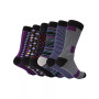 Men's Snazzy Collection Dress Socks Pack of 6