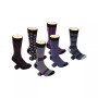 Men's Snazzy Collection Dress Socks Pack of 6