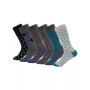 Men's Snazzy Collection Dress Socks Pack of 6