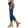 Women's Carter Mid Rise Relaxed Girlfriend Jeans