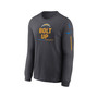 Men's Anthracite Los Angeles Chargers Team Slogan Long Sleeve T-shirt