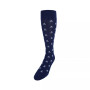 Rodger Skull and Cross Bones Mercerized Cotton Mid-Calf Socks
