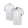 Men's Gray Los Angeles Dodgers IslandZone Pineapple Palm Coast Polo Shirt