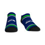 Men's and Women's Socks Seattle Seahawks Logo Lines Ankle Socks