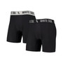 Men's Black, Gray Chicago White Sox Two-Pack Flagship Boxer Briefs Set