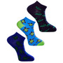 Mens Novelty Ankle Socks, Pack of 3