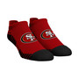 Men's and Women's Socks San Francisco 49ers Hex Ankle Socks