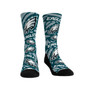 Men's and Women's Socks Philadelphia Eagles Allover Logo and Paint Crew Socks