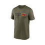 Men's Olive Washington Commanders 2022 Salute to Service Legend Team T-shirt
