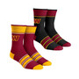 Men's and Women's Socks Washington Commanders Multi-Stripe 2-Pack Team Crew Sock Set