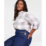 TH Flex Plus Size Gramercy Pull-On Jeans, Created for Macy's