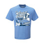 Men's Light Blue Wendell Scott Graphic 1-Spot T-shirt