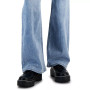 Juniors' High-Rise Relaxed Flare Jeans, Created for Macy's