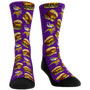 Men's Minnesota Vikings Localized Food Multi Crew Socks