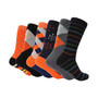 Men's Conventional Pattern Dress Socks 6 pack