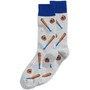 Men's Socks, Baseball Design