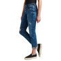 Women's Boyfriend Button-Fly Slim-Leg Jeans