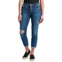 Women's Boyfriend Button-Fly Slim-Leg Jeans