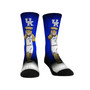 Men's and Women's Socks Kentucky Wildcats Mascot Pump Up Crew Socks