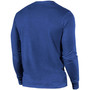 New York Giants Lockup Tri-Blend Long Sleeve T-shirt - Royal