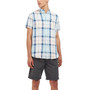 Men's Angus Tailored Plaid Short-Sleeve Shirt