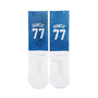 Men's Luka Doncic Dallas Mavericks Galaxy Socks