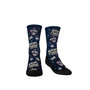 Youth Boys and Girls Socks UConn Huskies 2023 NCAA Men's Basketball National Champions All Over Crew Sock