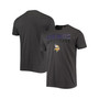 Men's '47 Charcoal Minnesota Vikings Dark Ops Super Rival T-shirt