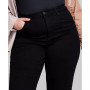 Plus Size High-Rise Flare-Leg Jeans