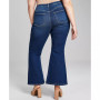 Plus Size High-Rise Flare-Leg Jeans
