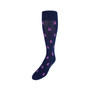 Breast Cancer Awareness Mid-Calf Mercerized Cotton Socks