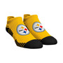 Men's and Women's Socks Pittsburgh Steelers Hex Ankle Socks