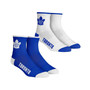 Men's Socks Toronto Maple Leafs Core Team 2-Pack Quarter Length Sock Set