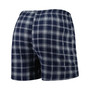 Men's Navy and Gray New York Yankees Ledger Flannel Boxers