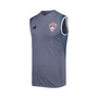 Men's Gray Colorado Rapids 2023 On-Field Sleeveless Training Jersey