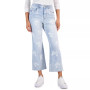 Juniors' High-Rise Cropped Flare-Leg Jeans