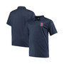 Men's Navy Boston Red Sox Alternate Logo Solid Birdseye Polo Shirt