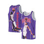 Men's Tracy Mcgrady Purple Toronto Raptors Hardwood Classics Player Tank Top