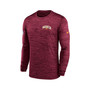 Men's Burgundy Washington Football Team Velocity Athletic Stack Performance Long Sleeve T-shirt