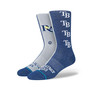Men's Tampa Bay Rays Split Crew Socks