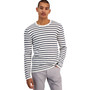 Men's Malennon X Classic-Fit Stripe Long-Sleeve T-Shirt
