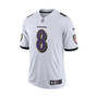 Men's Lamar Jackson White Baltimore Ravens Vapor Limited Jersey