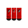 Toddler Boys and Girls Socks Portland Trail Blazers #1 Fan 3-Pack Crew Socks Set