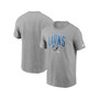 Men's Heathered Gray Detroit Lions Team Athletic T-shirt