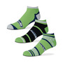 Men's and Women's Seattle Seahawks Cash Three-Pack Ankle Socks