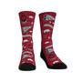 Men's and Women's Socks Arkansas Razorbacks Smiley Stickers Crew Socks