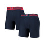 Men's Navy, Red Cleveland Guardians Two-Pack Flagship Boxer Briefs Set