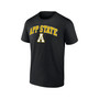 Men's Branded Black Appalachian State Mountaineers Campus T-shirt