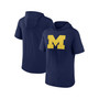 Men's Branded Navy Michigan Wolverines Primary Logo Hoodie T-shirt